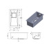 Кухонная мойка Fabiano Quadro 22 R10 1,20 мм