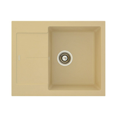 Кухонная мойка Fabiano Quadro 62x50 Cream