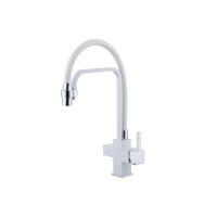 Смеситель кухонный Fabiano FKM 31.11 Alpine White 