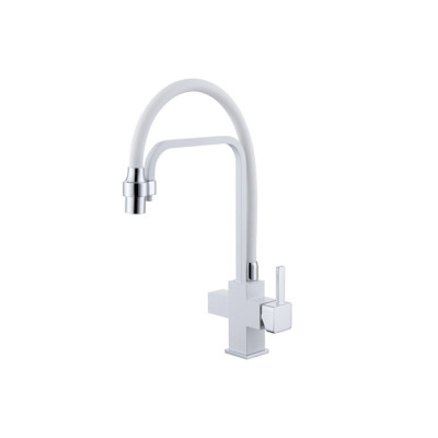 Смеситель кухонный Fabiano FKM 31.11 Alpine White 