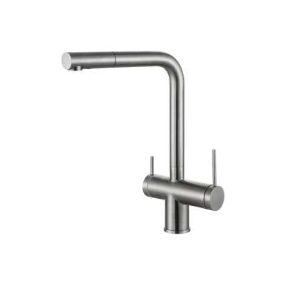 Смеситель кухонный Fabiano FKM 31.14 SS Inox 